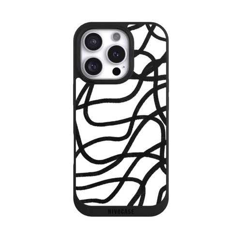 Apple iPhone 16 Pro NIVOpure Lignes noires