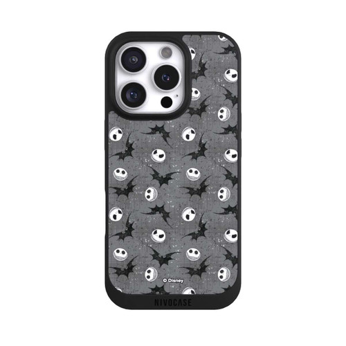 Apple iPhone 16 Pro NIVOpure Jack Grey Pattern Tim Burtons Nightmare before Christmas