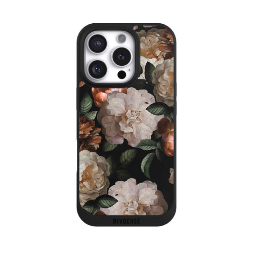 Apple iPhone 16 Pro NIVOpure Copper Roses Wallpaper