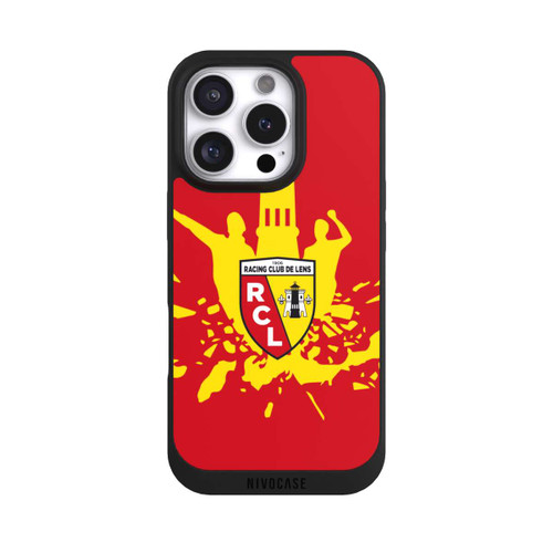Apple iPhone 16 Pro NIVOpure RC Lens Turm Gelb auf Rot