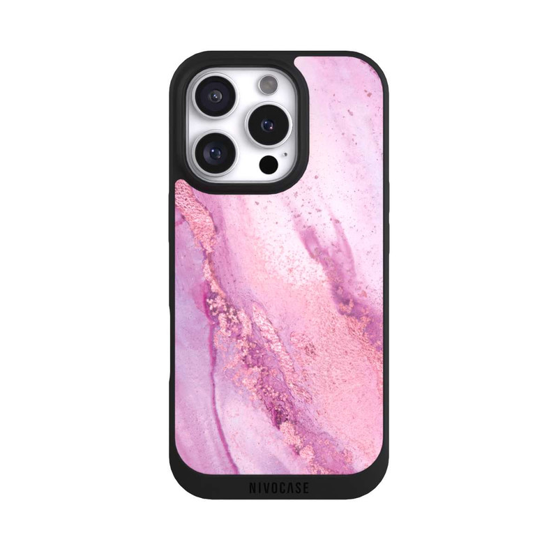 iPhone 16 Pro NIVOpure Encre murale en marbre violet