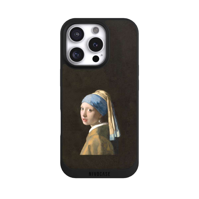 iPhone 16 Pro NIVOpure Das Mädchen mit dem Perlenohrring von Johannes Vermeer