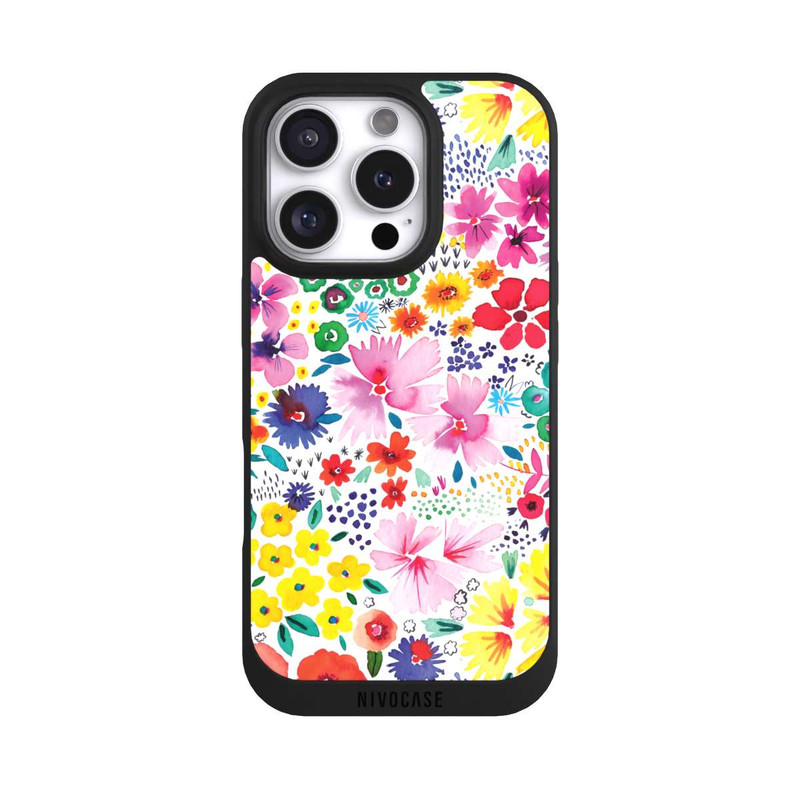 iPhone 16 Pro NIVOpure Petites fleurs printanières astucieuses