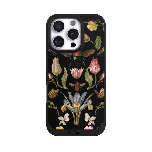 Apple iPhone 16 Pro NIVOpure Wild Flower and Bee Black