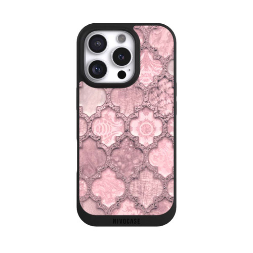 Apple iPhone 16 Pro NIVOpure Tuile Maroc Rose