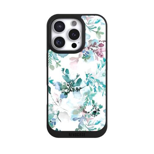 Apple iPhone 16 Pro NIVOpure Fleurs d'automne délicates Eucalyptus