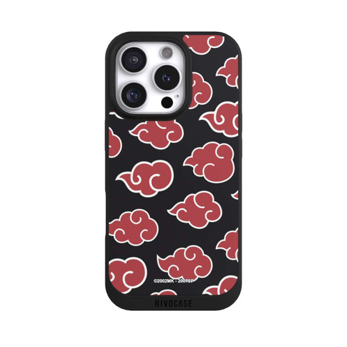 Apple iPhone 16 Pro NIVOpure Akatsuki Pattern Black Big