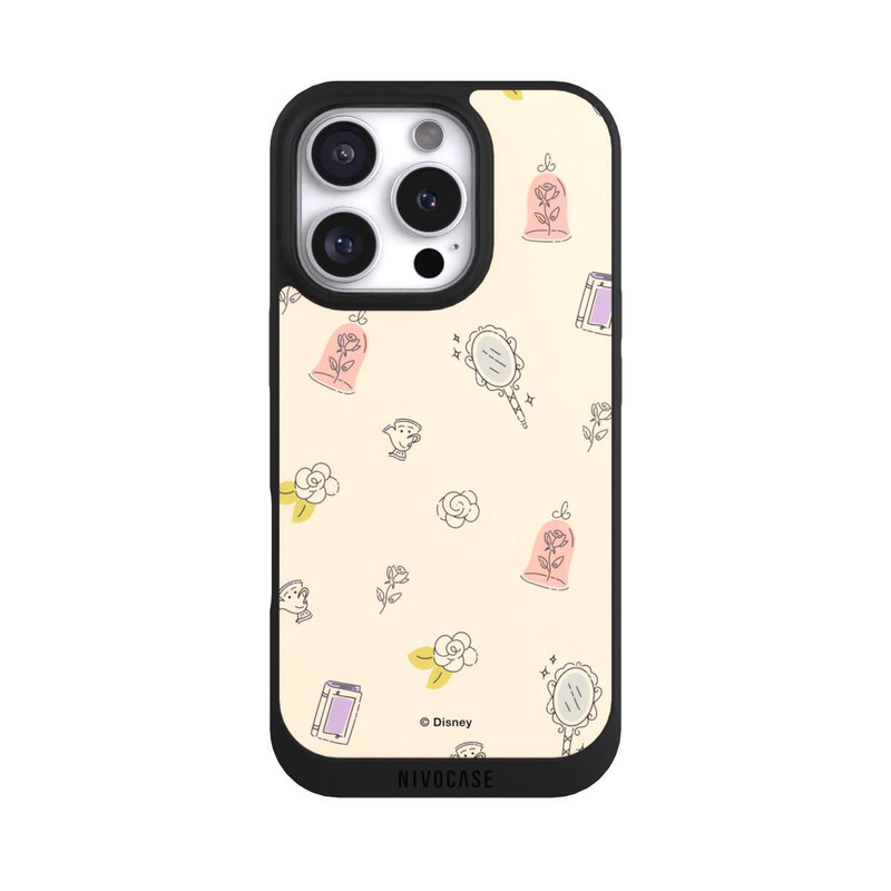iPhone 16 Pro NIVOpure Princess Accessoires Pattern Beige Disney Princess 