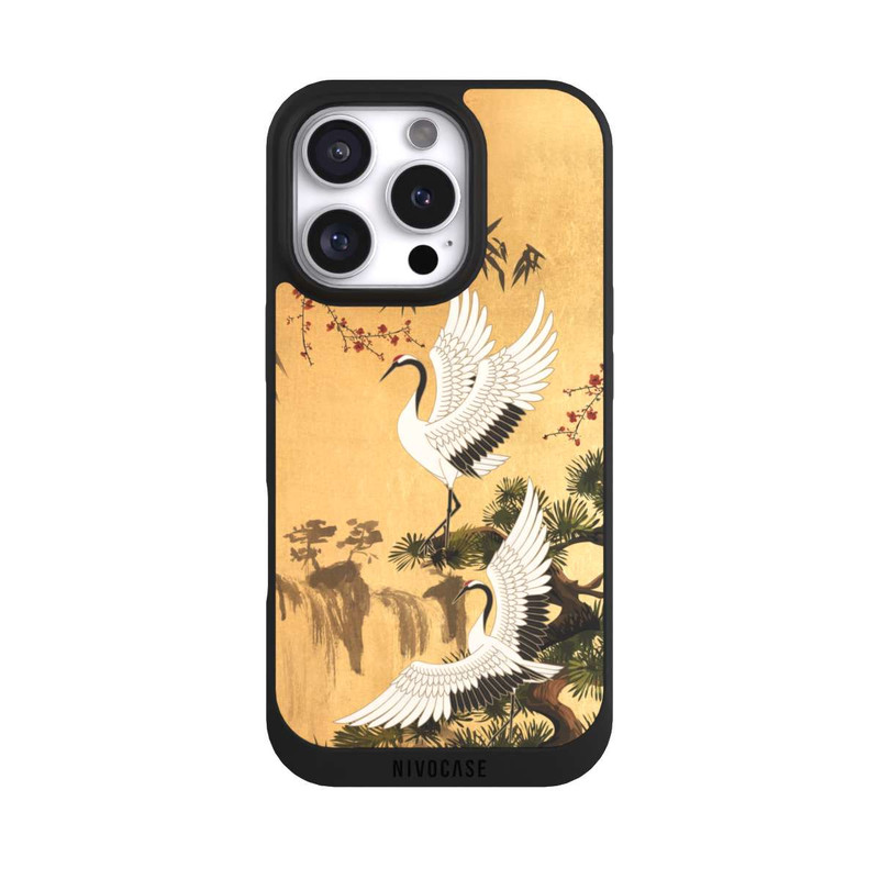 iPhone 16 Pro NIVOpure Kraniche Gold Japan 2