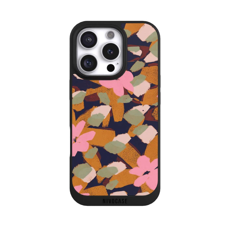 iPhone 16 Pro NIVOpure Pattern Fleurs Roses