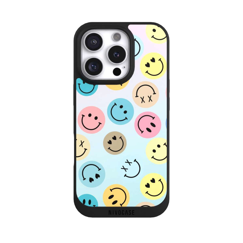 iPhone 16 Pro NIVOpure Emotes le Rose & Bleu
