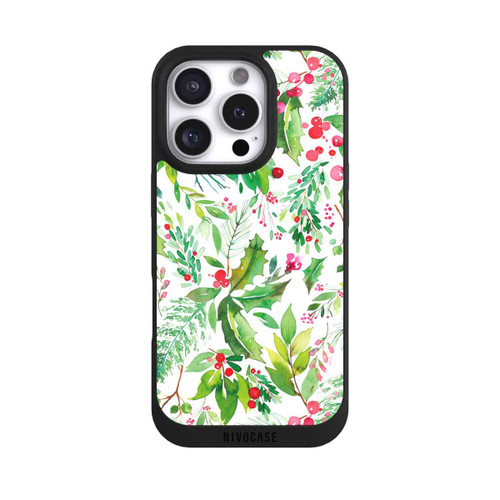 Apple iPhone 16 Pro NIVOpure Noël Houx Vacances Nature