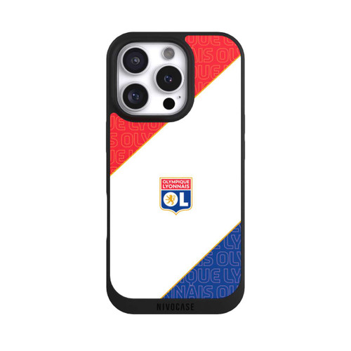 Apple iPhone 16 Pro NIVOpure OL Logo Rot und Blau