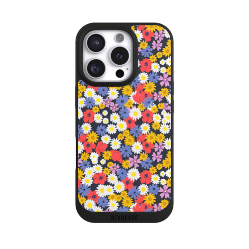 Apple iPhone 16 Pro NIVOpure Motif de fleurs sauvages