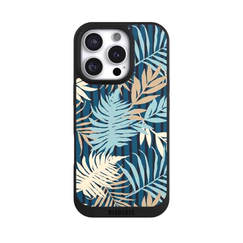 iPhone 16 Pro NIVOpure Palm Garden Beige Pattern