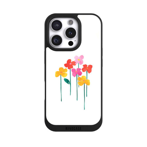 Apple iPhone 16 Pro NIVOpure Kleine glückliche Blumen