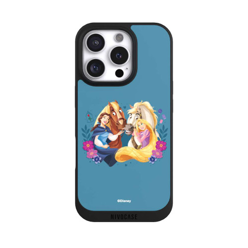 Apple iPhone 16 Pro NIVOpure Disney Princess Belle and Rapunzel with Horses