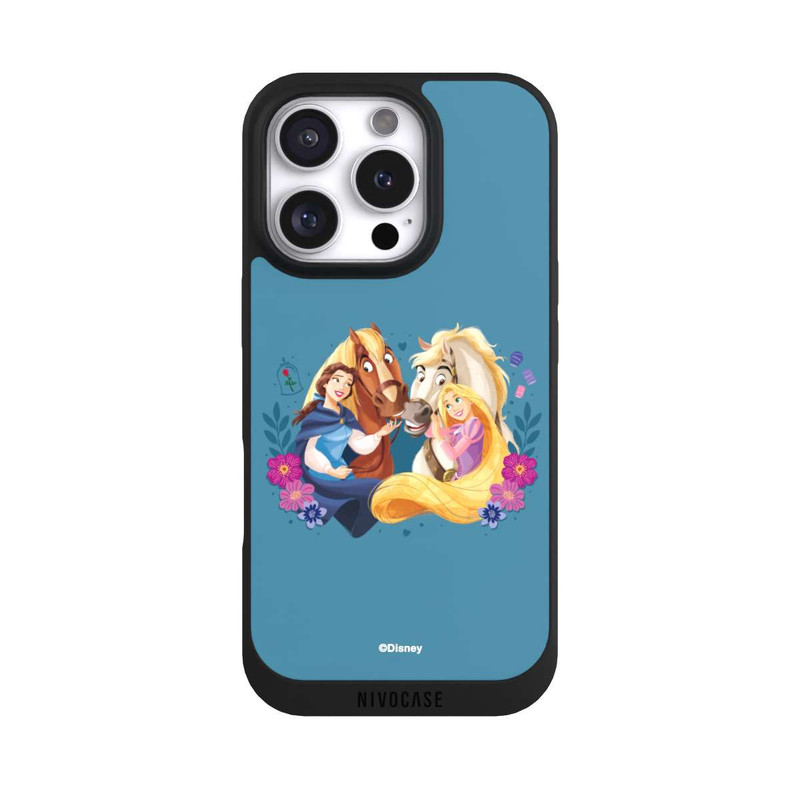 iPhone 16 Pro NIVOpure Disney Princess Belle and Rapunzel with Horses