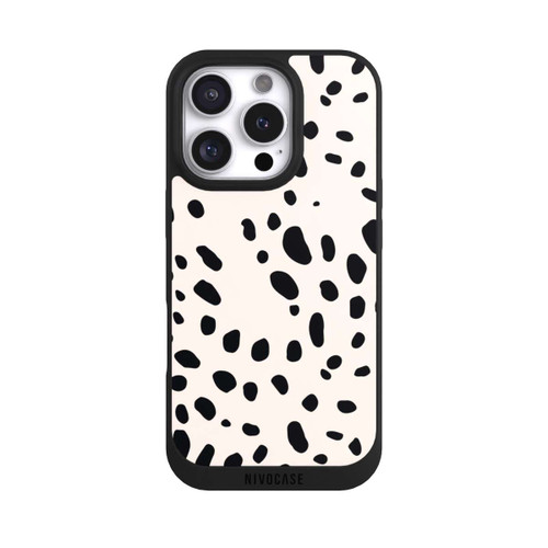 Apple iPhone 16 Pro NIVOpure Tiermuster Gepard Schwarz