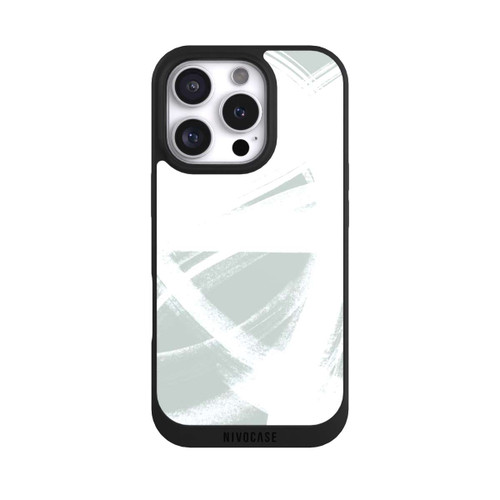 Apple iPhone 16 Pro NIVOpure Abstract Brush Strokes Blush