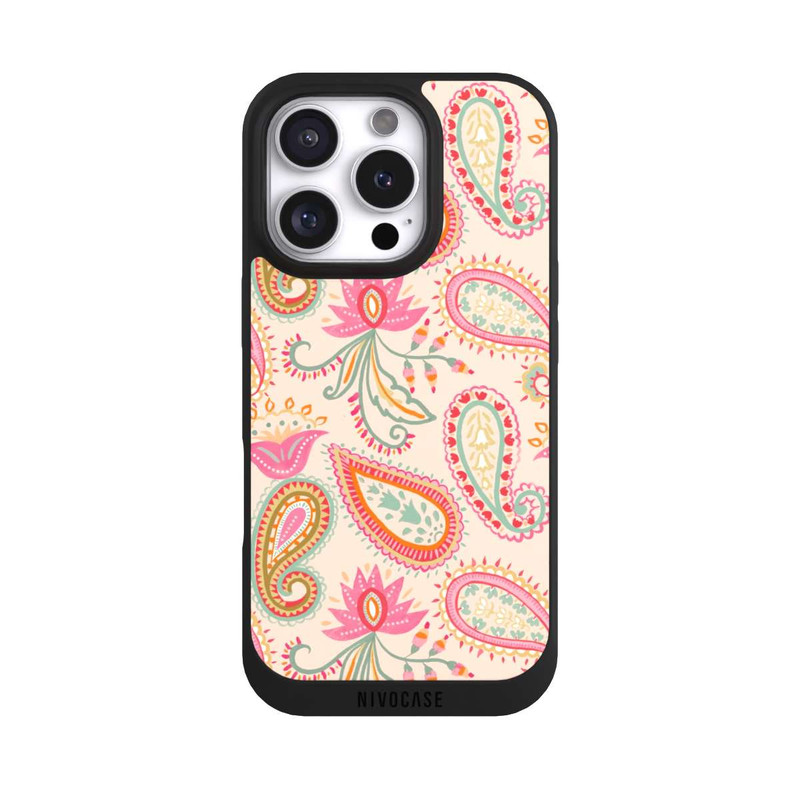 iPhone 16 Pro NIVOpure Colorful Paisley Charm