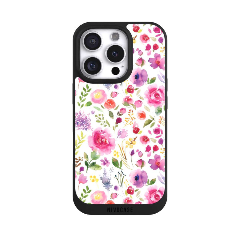 iPhone 16 Pro NIVOpure Roses Flowers Purple
