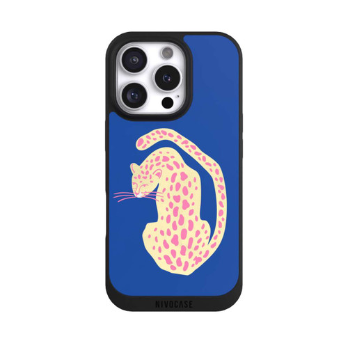 Apple iPhone 16 Pro NIVOpure Blue Pink Cat