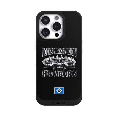 Apple iPhone 16 Pro NIVOpure HSV Volksparkstadion Schwarz