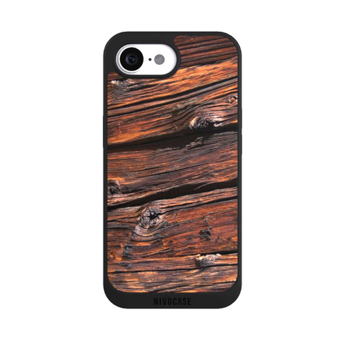 Apple iPhone 16e NIVOpure Verwitterte Holzplanken