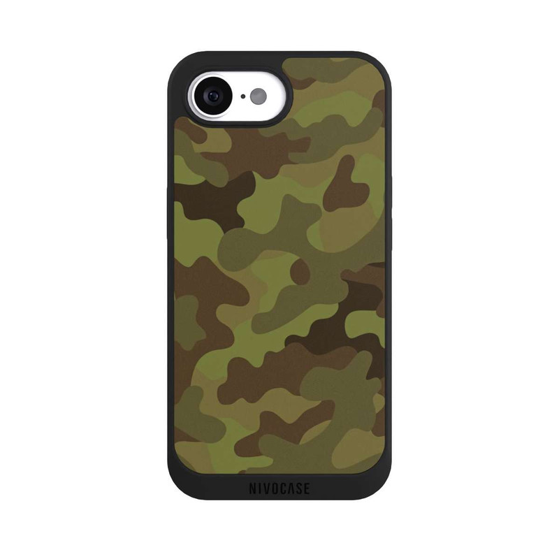 iPhone 16e NIVOpure Militär Denim Camo