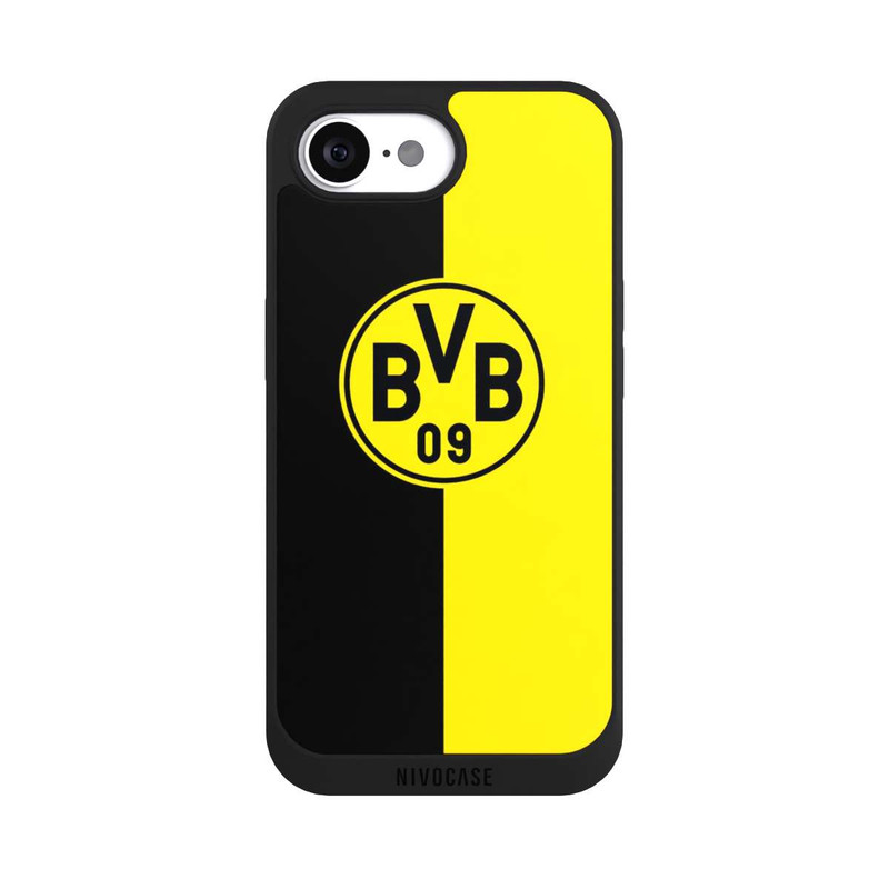 iPhone 16e NIVOpure BVB Schwarz / Gelb