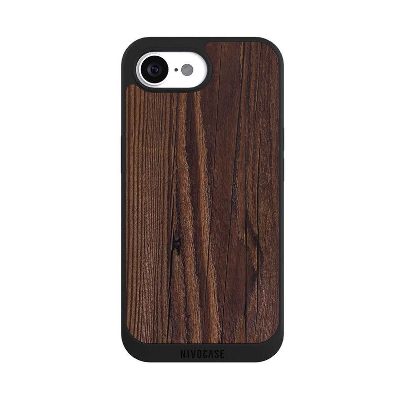 iPhone 16e NIVOpure Maserung Holzlook
