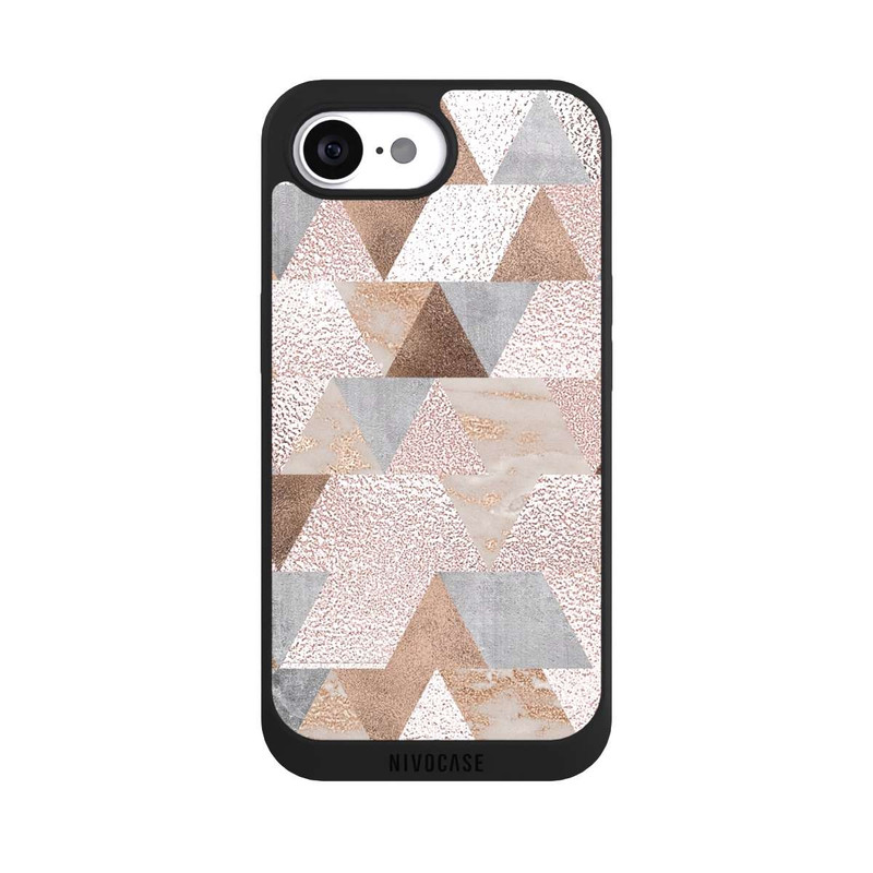 iPhone 16e NIVOpure Shimmering Triangles Look