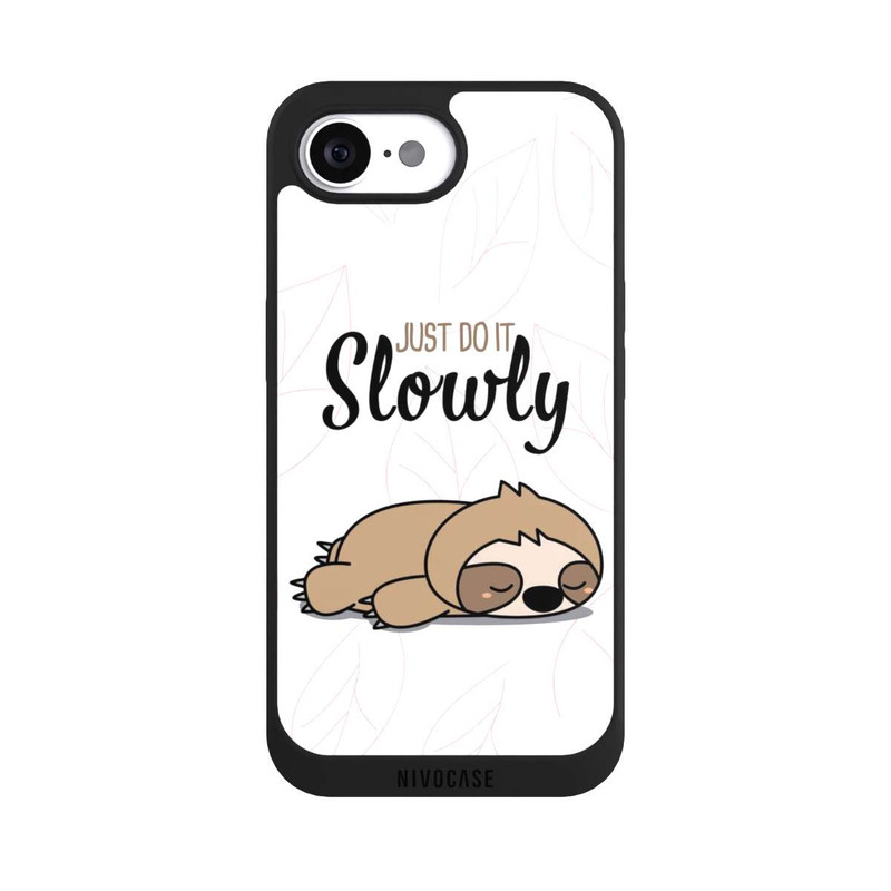 iPhone 16e NIVOpure Just Do It Slowly Paresseux