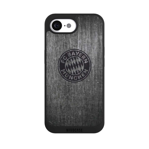 Apple iPhone 16e NIVOpure Metalllook FCB Logo einfarbig