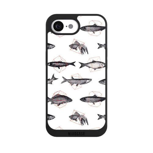 Apple iPhone 16e NIVOpure Poissons en géométrie