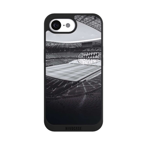 Apple iPhone 16e NIVOpure Stadion FC Bayern - Black White