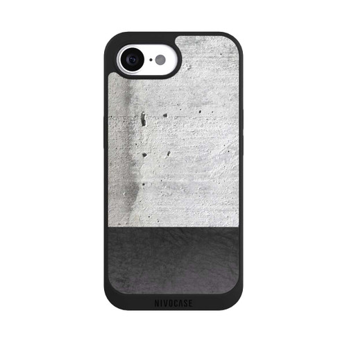 Apple iPhone 16e NIVOpure Leder und Beton