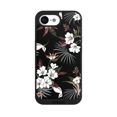 Apple iPhone 16e NIVOpure Flowers Black