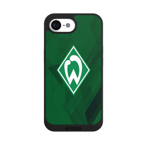 Apple iPhone 16e NIVOpure Grüne Grafikelemente - Werder Bremen
