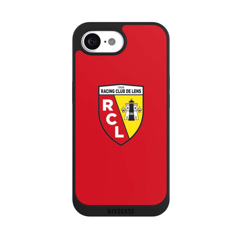 iPhone 16e NIVOpure RC Lens Logo - Rot