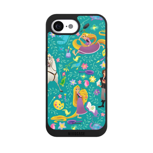 Apple iPhone 16e NIVOpure Raiponce Motif Bleu