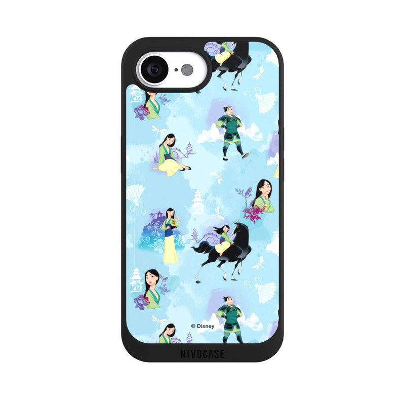 iPhone 16e NIVOpure Mulan Watercolour Pattern