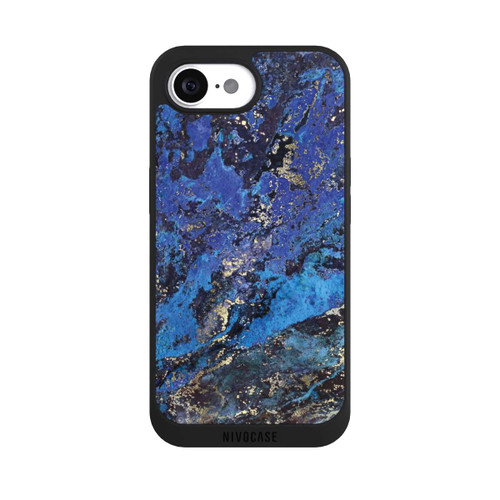 Apple iPhone 16e NIVOpure Lapislazuli blau und gold