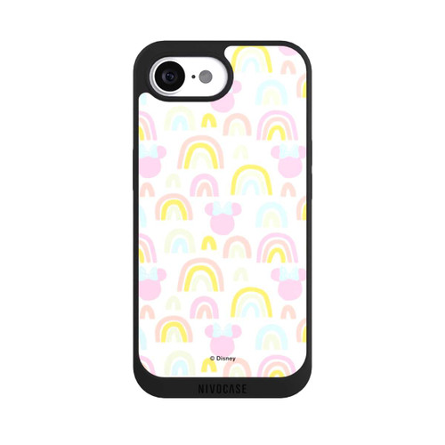 Apple iPhone 16e NIVOpure Minnie Regenbogen Muster