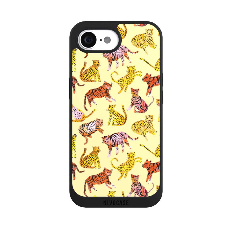 iPhone 16e NIVOpure Tiger und Leoparden Savannah