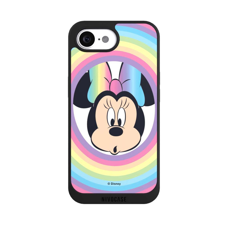 iPhone 16e NIVOpure Minnie Rainbow Circle
