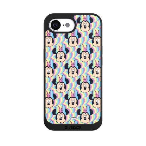 Apple iPhone 16e NIVOpure Minnie Rainbow Faces