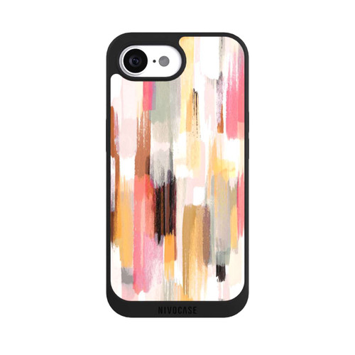 Apple iPhone 16e NIVOpure Abstract Brushstrokes Autumn Shades