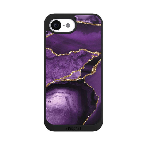 Apple iPhone 16e NIVOpure Marbre Violet Paysage